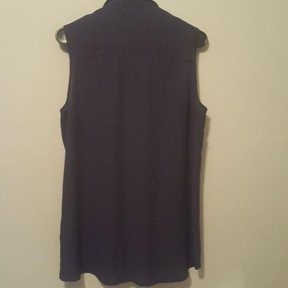 PRIMARK Sleeveless Button Down Top Sz 10 - Picture 5 of 7